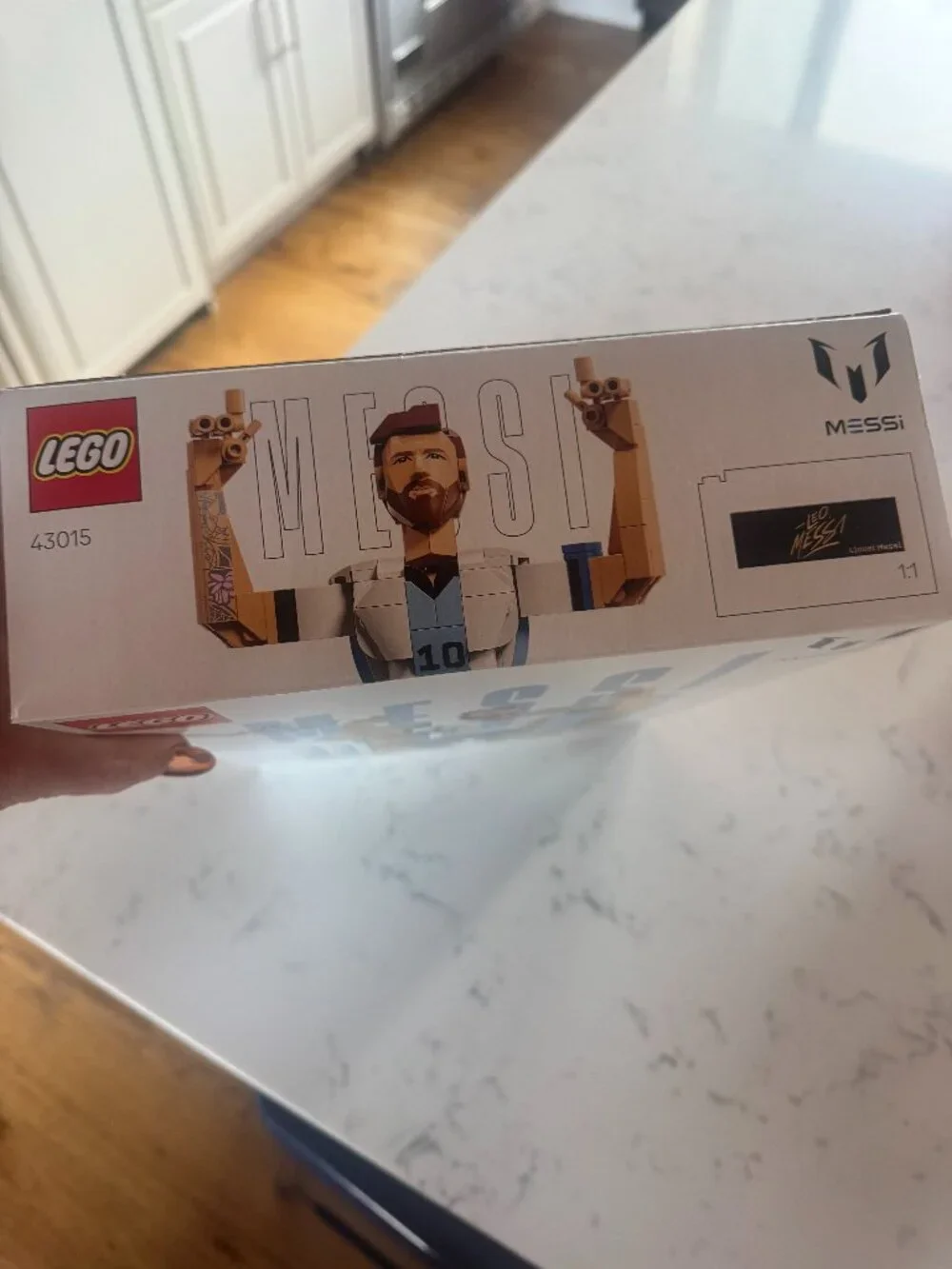LEGO LIONEL MESSI 43015 WORLD CUP SPECIAL EDITION BRAND NEW IN BOX